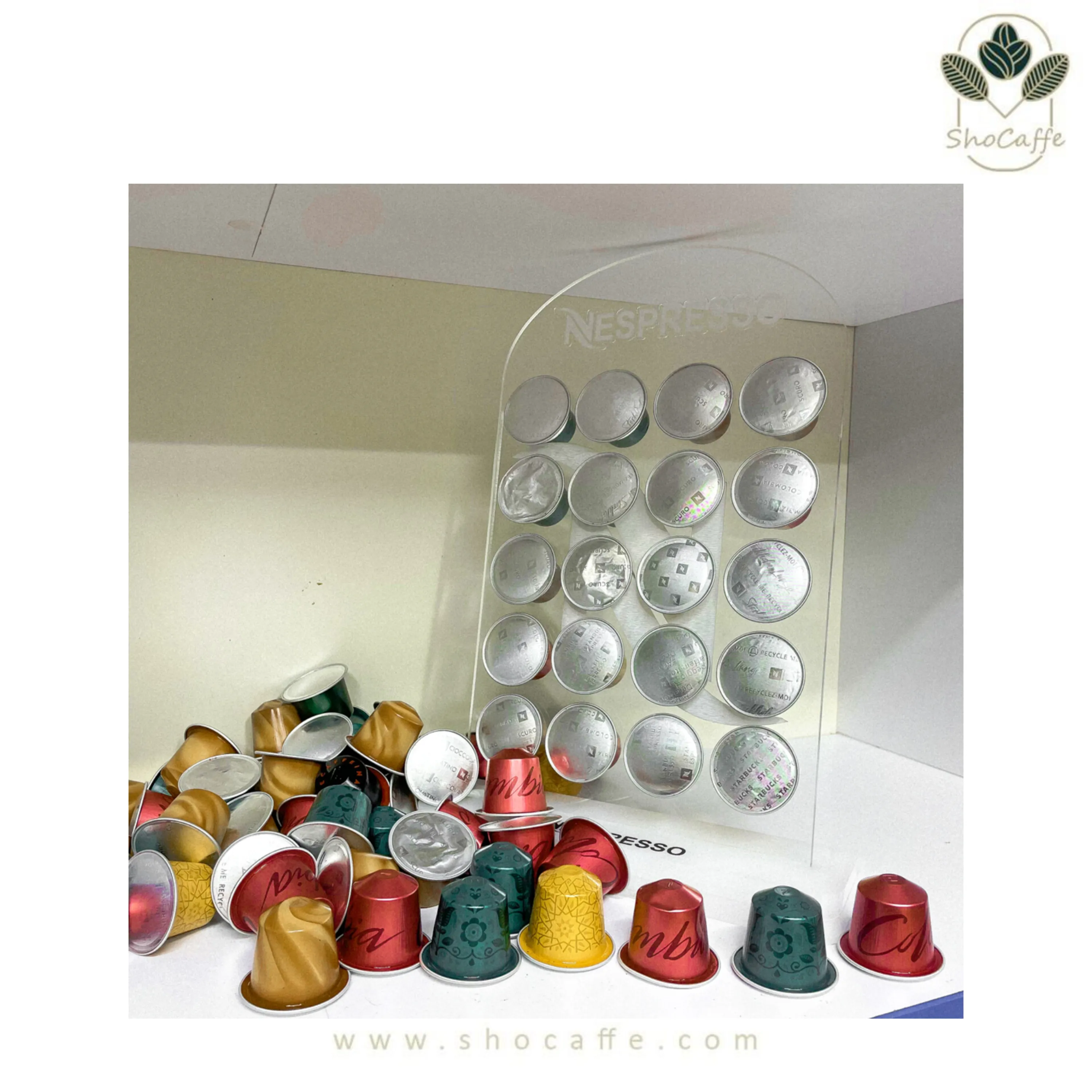 استند کپسول قهوه نسپرسو با پایه سنگی Nespresso Coffee Holder